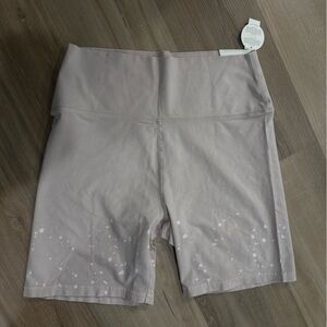 Aerie Purple Bike Shorts with High Waistband